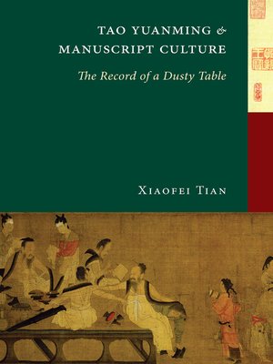 cover image of Tao Yuanming and Manuscript Culture